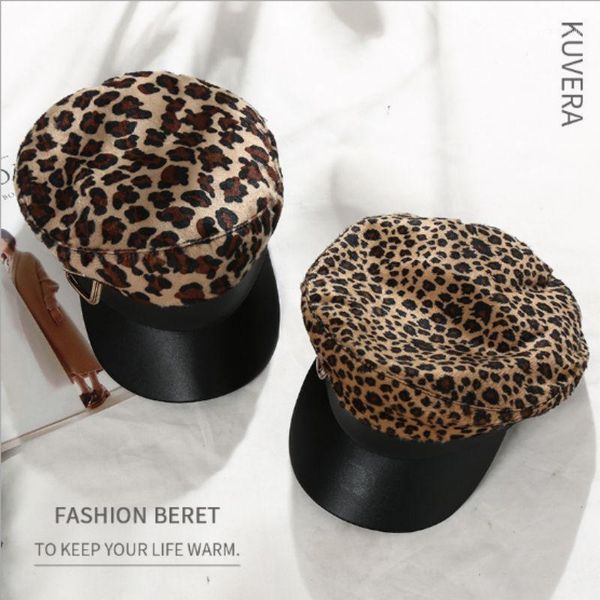style leopard print hat winter cap wool women button casual streetwear fat elegant autumn berets, Blue;gray
style leopard print hat winter cap wool women button casual streetwear fat elegant autumn berets, Blue;gray