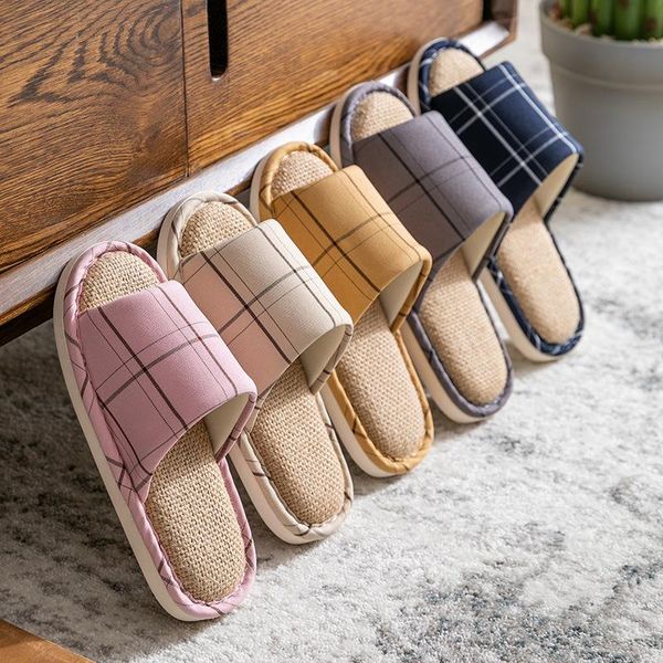 linen slippers women's home indoor lovers four seasons cloth antiskid soft floor household cotton male, Black
linen slippers women's home indoor lovers four seasons cloth antiskid soft floor household cotton male, Black