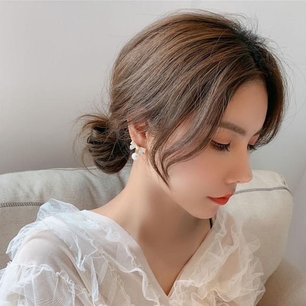 stud warm spring girl gentle and lovely earring fairy ben pearl bow ear jewelry accessories female, Golden;silver
stud warm spring girl gentle and lovely earring fairy ben pearl bow ear jewelry accessories female, Golden;silver