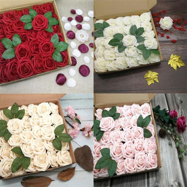 decorative flowers & wreaths 25pcs artificial with rods and leaves gift box bubble rose home garden flower arrangement decor valentine'
decorative flowers & wreaths 25pcs artificial with rods and leaves gift box bubble rose home garden flower arrangement decor valentine'