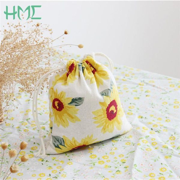 gift wrap 14x16 19x24cm cotton canvas small bags sunflower printed kids wedding party favor candy drawstring pouch
gift wrap 14x16 19x24cm cotton canvas small bags sunflower printed kids wedding party favor candy drawstring pouch