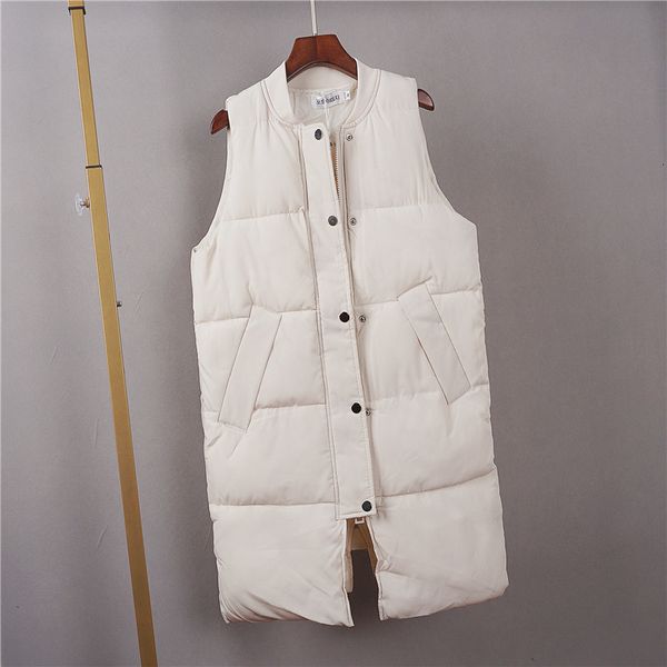 29917 autumn winter women's wear korean baseball collar zipper fashion warm medium and long cotton vt coat 727, Black;white
29917 autumn winter women's wear korean baseball collar zipper fashion warm medium and long cotton vt coat 727, Black;white