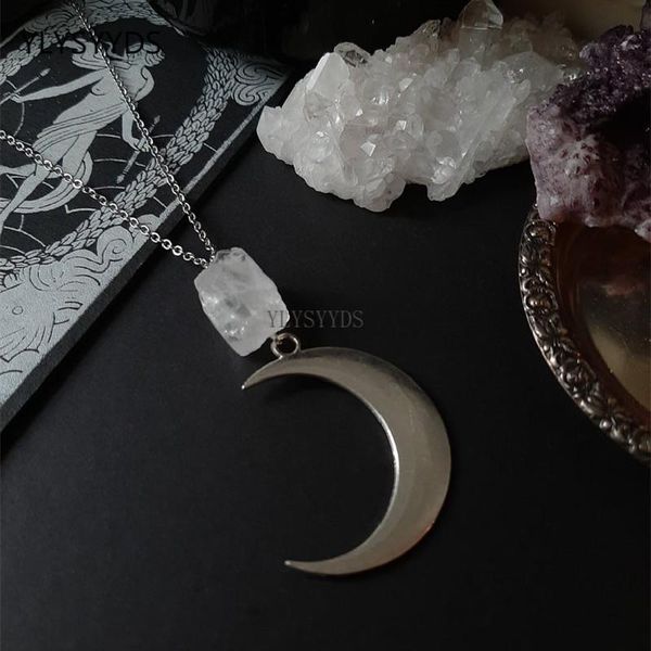 chains goth moon and raw stone necklace healing teardrop witch creative gothic celestial jewellery women spiritual gift boho, Silver
chains goth moon and raw stone necklace healing teardrop witch creative gothic celestial jewellery women spiritual gift boho, Silver