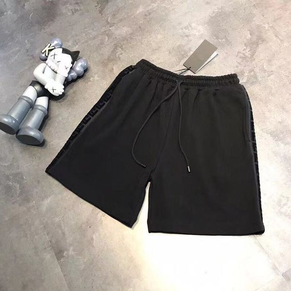 2021 summer women's f home flocking letter shorts elastic waist with trouser rope, pockets on both sides, straight pants, White;black
2021 summer women's f home flocking letter shorts elastic waist with trouser rope, pockets on both sides, straight pants, White;black
