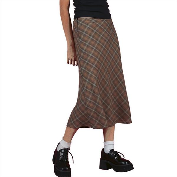 plaid print high waisted midi womens skirt a line bodycon long pencil y2k streetwear e girl 90s fashion, Black
plaid print high waisted midi womens skirt a line bodycon long pencil y2k streetwear e girl 90s fashion, Black