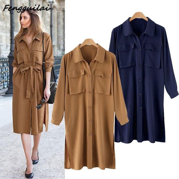 casual dresses autumn button up dress knot hem shirt plus size women long sleeve office ladies work 2021 elegant womens, Black;gray
casual dresses autumn button up dress knot hem shirt plus size women long sleeve office ladies work 2021 elegant womens, Black;gray