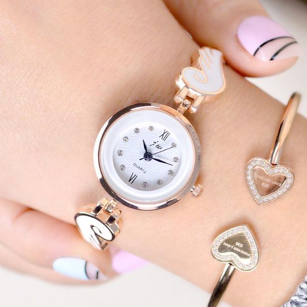 wristwatches fashion brand jw quartz watch women luxury rose gold crystal bracelet wrist watches for woman gift clock laides, Slivery;brown
wristwatches fashion brand jw quartz watch women luxury rose gold crystal bracelet wrist watches for woman gift clock laides, Slivery;brown