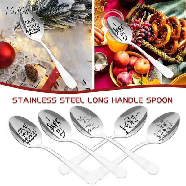 spoons stainless steel personalized engraving tableware spoon coffee present for husband madam fa
spoons stainless steel personalized engraving tableware spoon coffee present for husband madam fa