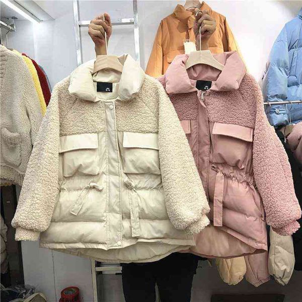 Women's Wool & Blends Fashion Women Autumn Winter Loose Jackets Coats Vintage Warm Female Lamb Parkas Casual Street Lady Korean Outwears AHP4, Black
Women's Wool & Blends Fashion Women Autumn Winter Loose Jackets Coats Vintage Warm Female Lamb Parkas Casual Street Lady Korean Outwears AHP4, Black
