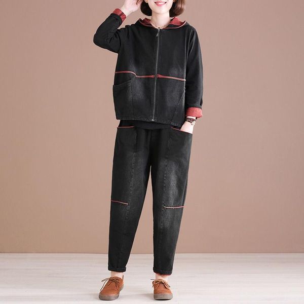 women's two piece pants woman fashion tracksuit female casual oversized hoodies sweatshirt loose sweatpants autumn ladies outfits suit, White
women's two piece pants woman fashion tracksuit female casual oversized hoodies sweatshirt loose sweatpants autumn ladies outfits suit, White