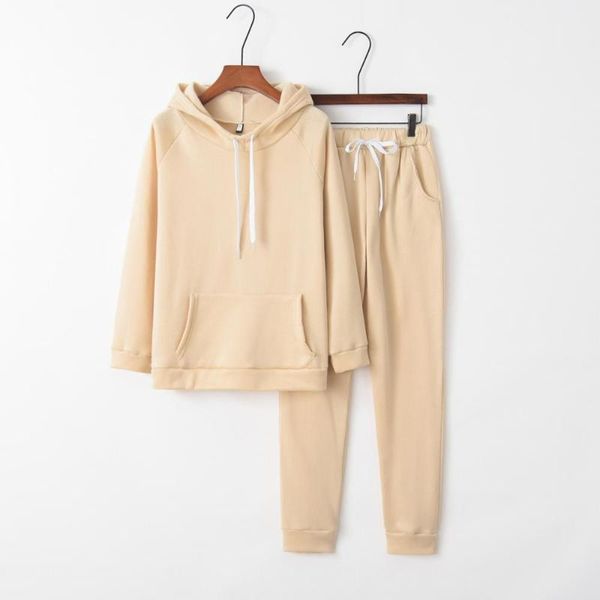 women's two piece pants sweatshirt set fall/winter tracksuit fashion fleece casual 2-piece comfortable warm + trousers hoodies, White
women's two piece pants sweatshirt set fall/winter tracksuit fashion fleece casual 2-piece comfortable warm + trousers hoodies, White