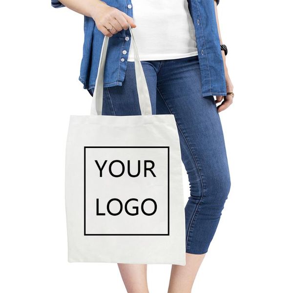 storage bags shopping bag add your text letter picture print white fashion travel handbag custom logo canvas tote
storage bags shopping bag add your text letter picture print white fashion travel handbag custom logo canvas tote