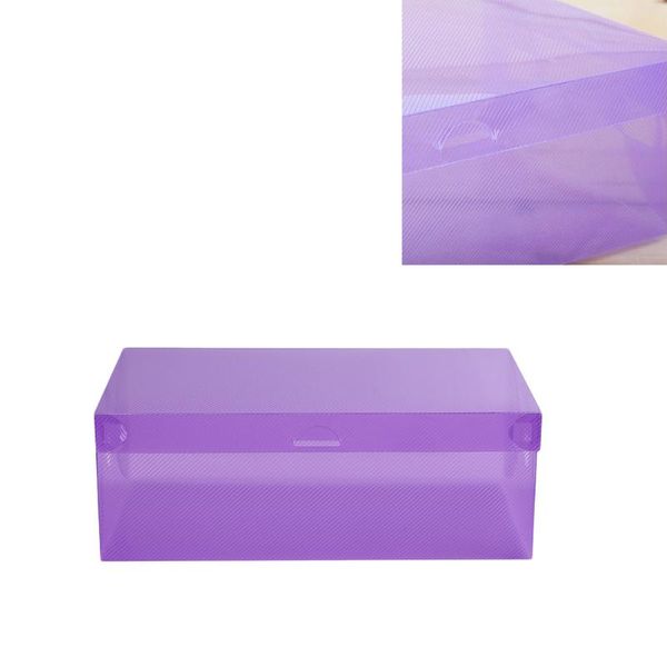 clothing & wardrobe storage candy color clear plastic shoes case box container stackable organizer (purple)
clothing & wardrobe storage candy color clear plastic shoes case box container stackable organizer (purple)