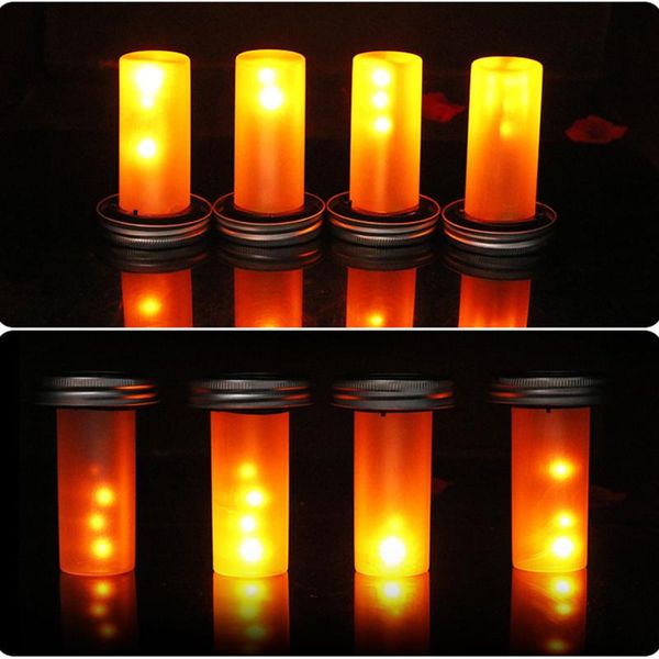 solar lamps 4pcs led mason jar lit light torch simulation flame warm flashing 12 beads garden outdoor bottle lid lamp
solar lamps 4pcs led mason jar lit light torch simulation flame warm flashing 12 beads garden outdoor bottle lid lamp