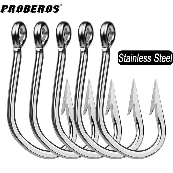1pack ocean boat fishing saltwater hooks sword 6/0-7/0-8/0-9/0-10/0-11/0-12/0# stainless steel fishhooks
1pack ocean boat fishing saltwater hooks sword 6/0-7/0-8/0-9/0-10/0-11/0-12/0# stainless steel fishhooks
