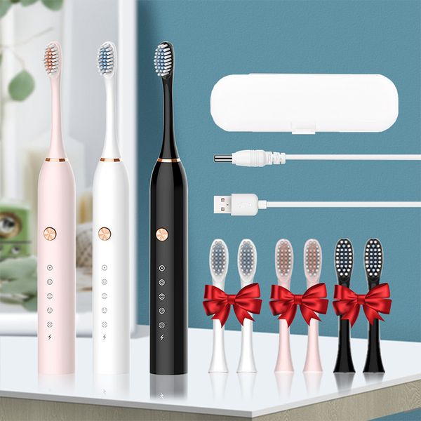 powerful ultrasonic sonic electric toothbrush usb rechargeable tooth brush electronic washable whitening relax teeth brush
powerful ultrasonic sonic electric toothbrush usb rechargeable tooth brush electronic washable whitening relax teeth brush