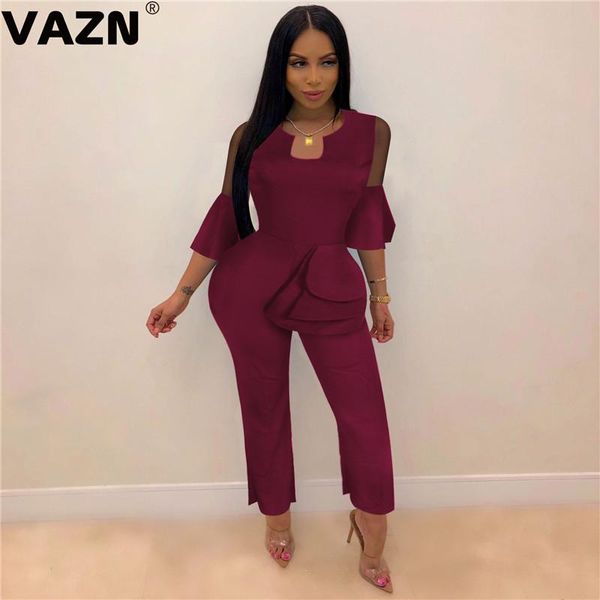 women's jumpsuits & rompers vazn fsx72 regular overalls upmarket untidy solid half sleeve women slim high waist straight, Black;white
women's jumpsuits & rompers vazn fsx72 regular overalls upmarket untidy solid half sleeve women slim high waist straight, Black;white