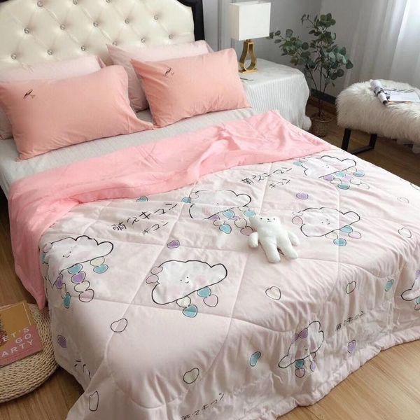 comforters & sets summer quilt can be washed, small fresh printing pattern, cool quilt, air conditioning
comforters & sets summer quilt can be washed, small fresh printing pattern, cool quilt, air conditioning