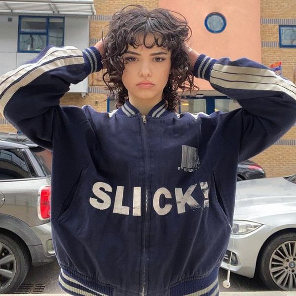 women's jackets b-toto american retro dark blue letters baseball uniform female tide ins spring and autumn thin jacket 2021, Black;brown
women's jackets b-toto american retro dark blue letters baseball uniform female tide ins spring and autumn thin jacket 2021, Black;brown