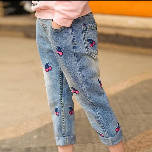 jeans keelorn teenager girls pants 2021 autumn casual denim jean clothing cute cherry pattern long for kid 3-9 y, Blue
jeans keelorn teenager girls pants 2021 autumn casual denim jean clothing cute cherry pattern long for kid 3-9 y, Blue