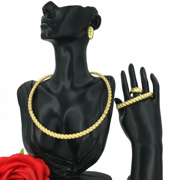 earrings & necklace mejewelry round bracelet african jewelry sets wedding party bridal ring dubai gold set for women, Silver
earrings & necklace mejewelry round bracelet african jewelry sets wedding party bridal ring dubai gold set for women, Silver