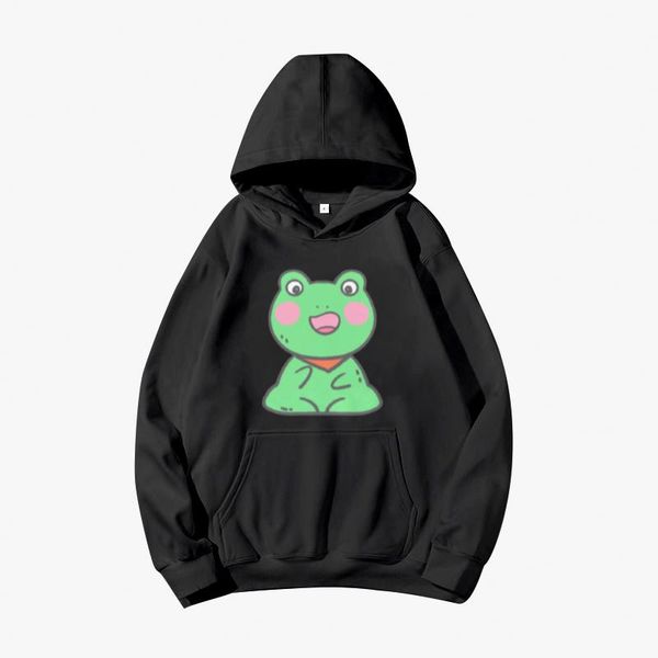 men's hoodies & sweatshirts sweatshirt cotton wide-waisted hoody cute funny cartoon frog casual pocket winter autumn men pullover fashi, Black
men's hoodies & sweatshirts sweatshirt cotton wide-waisted hoody cute funny cartoon frog casual pocket winter autumn men pullover fashi, Black