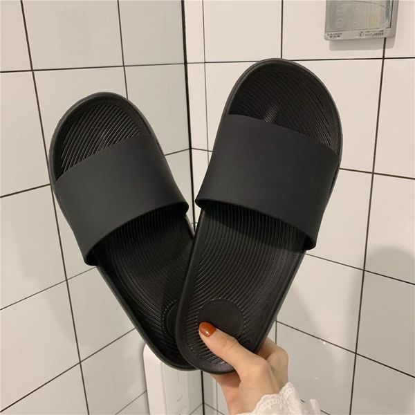 couple slippers pvc non slip bath slides summer shoes beach flip flops women soft bottom, Black
couple slippers pvc non slip bath slides summer shoes beach flip flops women soft bottom, Black