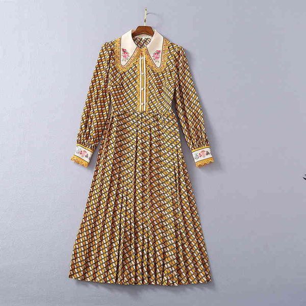 casual dresses european and american women's clothes will be styles in spring long sleeve printed lapel fashion checked pleated dress 0, Black;gray
casual dresses european and american women's clothes will be styles in spring long sleeve printed lapel fashion checked pleated dress 0, Black;gray
