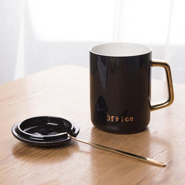 mugs ceramic cup creative coffee mug milk printed letter with lip spoon golden handle 400ml gift for friend
mugs ceramic cup creative coffee mug milk printed letter with lip spoon golden handle 400ml gift for friend