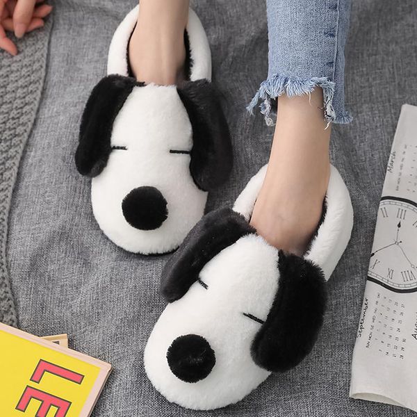 winter slippers women short velvet fur non slip warm indoor lovely dog couple female shoes, Black
winter slippers women short velvet fur non slip warm indoor lovely dog couple female shoes, Black