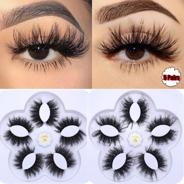 false eyelashes 5pairs women beauty natural long thick eye extension tool reusable 3d mink lashes fluffy
false eyelashes 5pairs women beauty natural long thick eye extension tool reusable 3d mink lashes fluffy