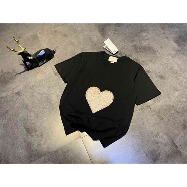 gujia 21 spring and summer new love broken flower letter embroidery cloth t-shirt female round neck short sleeve4sx, White
gujia 21 spring and summer new love broken flower letter embroidery cloth t-shirt female round neck short sleeve4sx, White