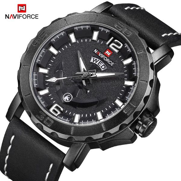 wristwatches naviforce brand creative fashion analog quartz wrist watch men sports watches men's leather clock relogio masculino, Slivery;brown
wristwatches naviforce brand creative fashion analog quartz wrist watch men sports watches men's leather clock relogio masculino, Slivery;brown