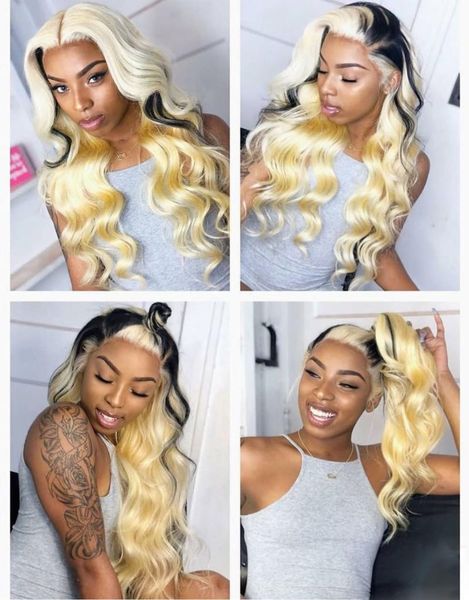 lace wigs blonde highlight wig black colored human hair for women ombre straight front, Black;brown
lace wigs blonde highlight wig black colored human hair for women ombre straight front, Black;brown