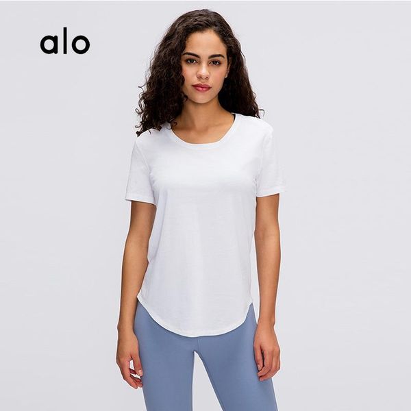 yoga outfit alo summer women's short sleeve 8-color loose sports fitness running t-shirt s2005
yoga outfit alo summer women's short sleeve 8-color loose sports fitness running t-shirt s2005