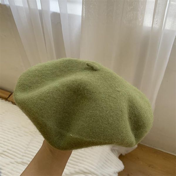 berets 2021autumn and winter female british retro wool painter hat women's bud versatile candy color trend beret, Blue;gray
berets 2021autumn and winter female british retro wool painter hat women's bud versatile candy color trend beret, Blue;gray