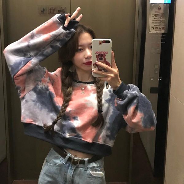 women's hoodies & sweatshirts casual pullovers ulzzang crop loose women autumn fashion brand o-neck hipster korean clothes, Black
women's hoodies & sweatshirts casual pullovers ulzzang crop loose women autumn fashion brand o-neck hipster korean clothes, Black