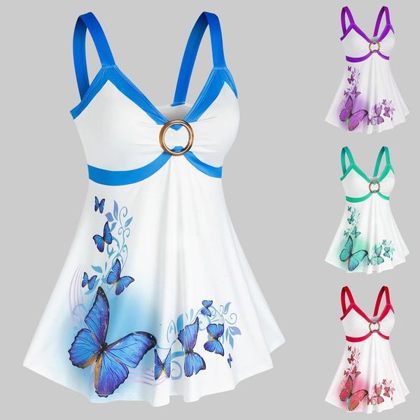 camisoles fashion vest 2021 butterfly print halter women's waist closed v-neck sleeveless temperament small, Black;white
camisoles fashion vest 2021 butterfly print halter women's waist closed v-neck sleeveless temperament small, Black;white