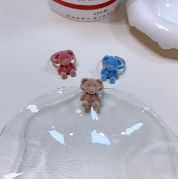 flocking colorful bear rings for women men fashion finger jewelry punk hiphop big animal ring gift, Golden;silver
flocking colorful bear rings for women men fashion finger jewelry punk hiphop big animal ring gift, Golden;silver