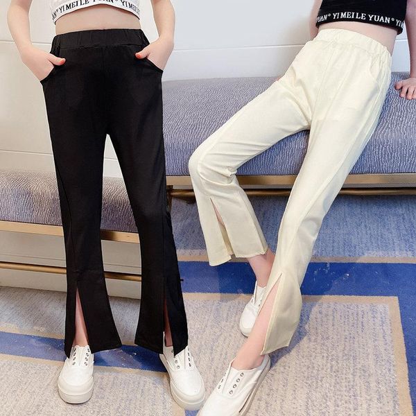 trousers summer teen girls pants ice silk vertical soft smooth fabric non-defrmation cool suit children's clothes 4-14years, Blue
trousers summer teen girls pants ice silk vertical soft smooth fabric non-defrmation cool suit children's clothes 4-14years, Blue