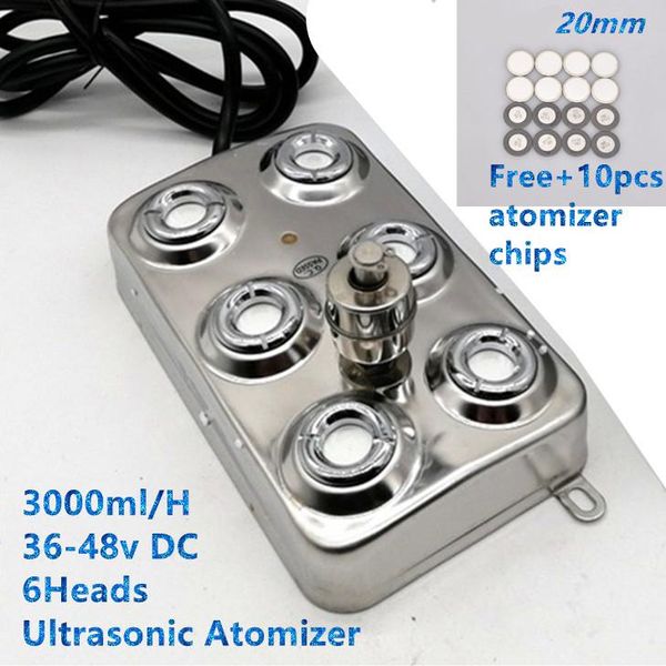 watering equipments stainless steel 6 head mist maker industrial humidifier water fountain pond atomizer without power supply
watering equipments stainless steel 6 head mist maker industrial humidifier water fountain pond atomizer without power supply