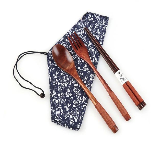 portable natural wood tableware travel dinnerware suit environmental with cloth pack gifts set fork spoon chopsticks 3-piece sets
portable natural wood tableware travel dinnerware suit environmental with cloth pack gifts set fork spoon chopsticks 3-piece sets