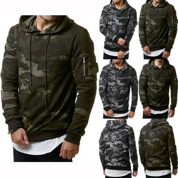 men's hoodies & sweatshirts 2021 fleece warm hoodie hooded camouflage sweatshirt pullover coat jacket, Black
men's hoodies & sweatshirts 2021 fleece warm hoodie hooded camouflage sweatshirt pullover coat jacket, Black
