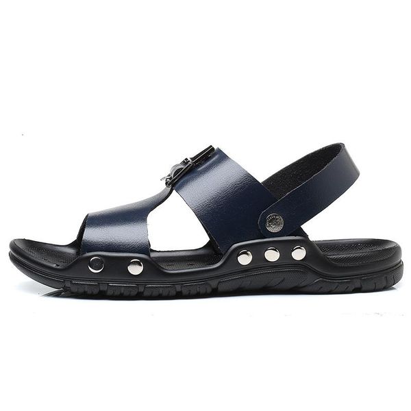 sandals shoes leather men fretwork breathable fisherman retro fashion comfy summer, Black
sandals shoes leather men fretwork breathable fisherman retro fashion comfy summer, Black