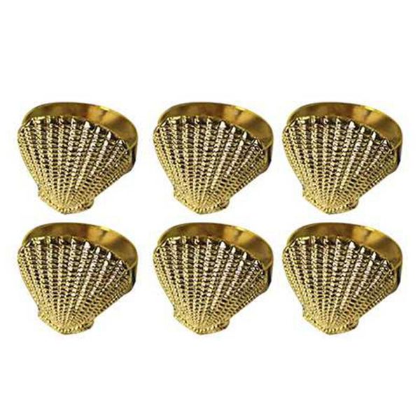 napkin rings simple modern buckle, shell shaped ring, el table set cloth paper towel ring(6 pcs)-abux
napkin rings simple modern buckle, shell shaped ring, el table set cloth paper towel ring(6 pcs)-abux