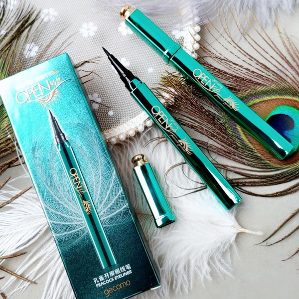 eyeliner peacock open screen liquid pen waterproof, sweat-proof, not easy to smudge, take off makeup
eyeliner peacock open screen liquid pen waterproof, sweat-proof, not easy to smudge, take off makeup