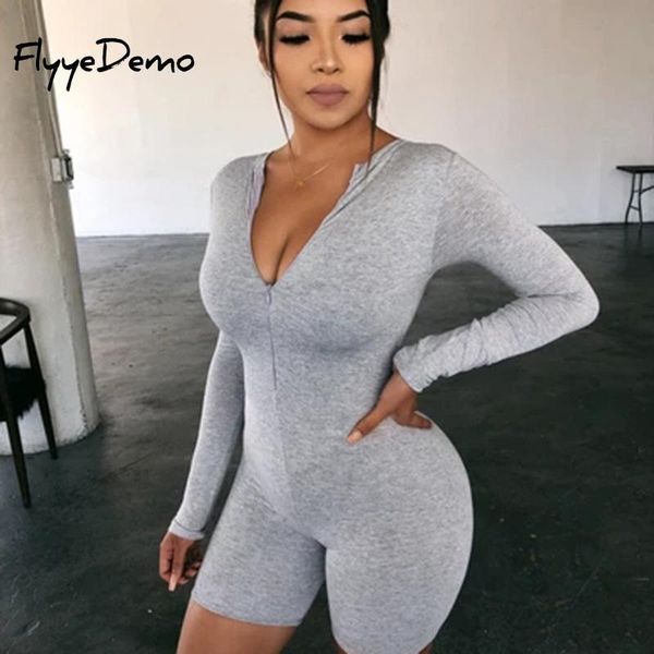 women's jumpsuits & rompers slim fitted solid tube romper long sleeve streetwear female 2021 spring women bodycon grey black short play, Black;white
women's jumpsuits & rompers slim fitted solid tube romper long sleeve streetwear female 2021 spring women bodycon grey black short play, Black;white