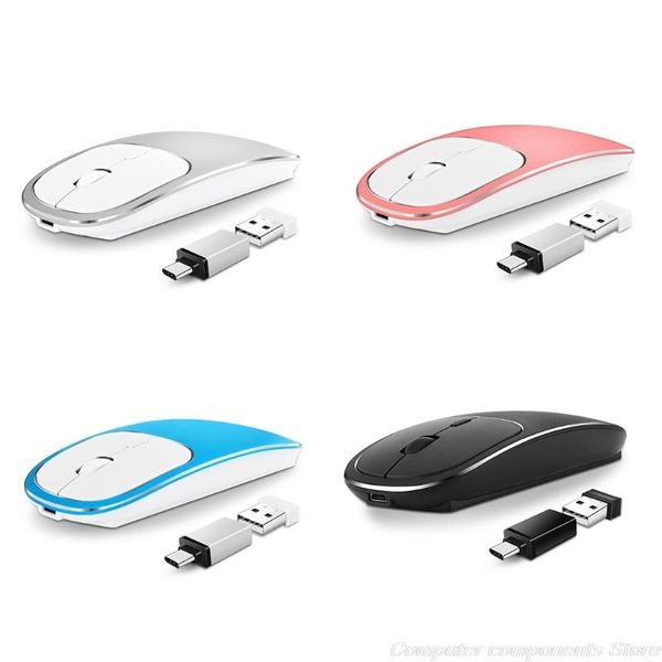 mice universal aluminum rechargeable optical type c + usb 2.4ghz 1600dpi wireless mouse for lappc notebook computer m11 21
mice universal aluminum rechargeable optical type c + usb 2.4ghz 1600dpi wireless mouse for lappc notebook computer m11 21