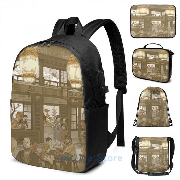 backpack funny graphic print the heavenly lotus tea house usb charge men school bags women bag travel laptop
backpack funny graphic print the heavenly lotus tea house usb charge men school bags women bag travel laptop