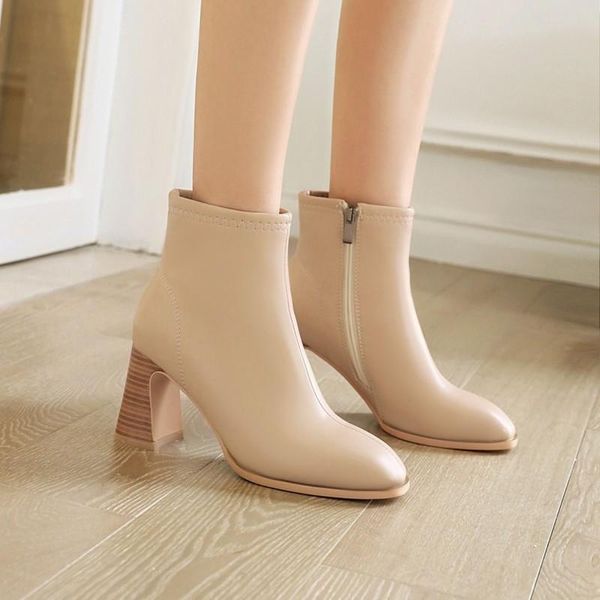 boots microfiber ankle women apricot beige black autumn hoof heels high heel short winter zipper square toe shoes lady
boots microfiber ankle women apricot beige black autumn hoof heels high heel short winter zipper square toe shoes lady